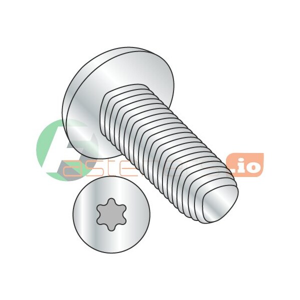 Newport Fasteners Thread Forming Screw, M2.5-0.45 x 12 mm, Zinc Plated Steel Pan Head Torx Drive, 1500 PK 123350 - main